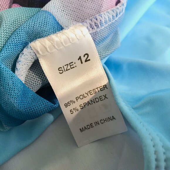 Girl Sz 12 Swimsuit Bikini Set - Picture 12 of 12